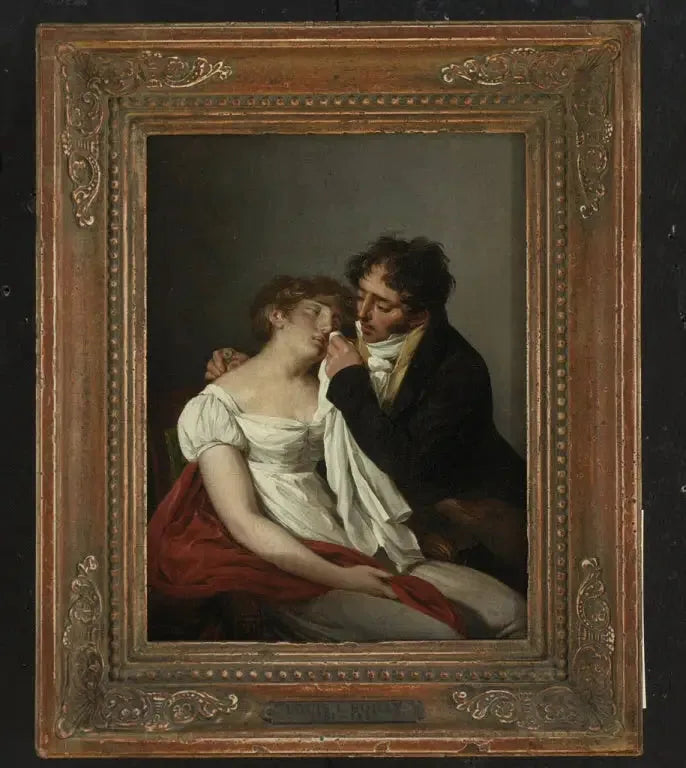 Den första månaden - Louis-Léopold Boilly