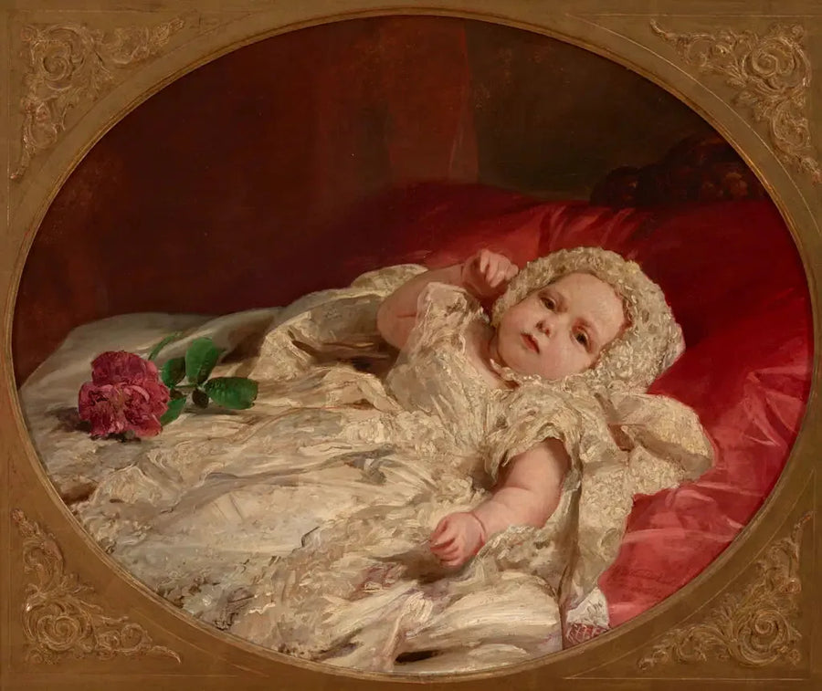 Prins Arthur William vid sju veckors ålder - Franz Xaver Winterhalter
