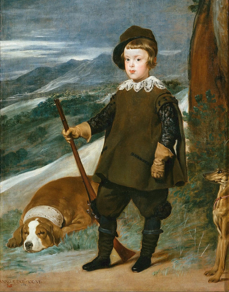 Prins Balthazar Carlos jägare - Diego Velázquez