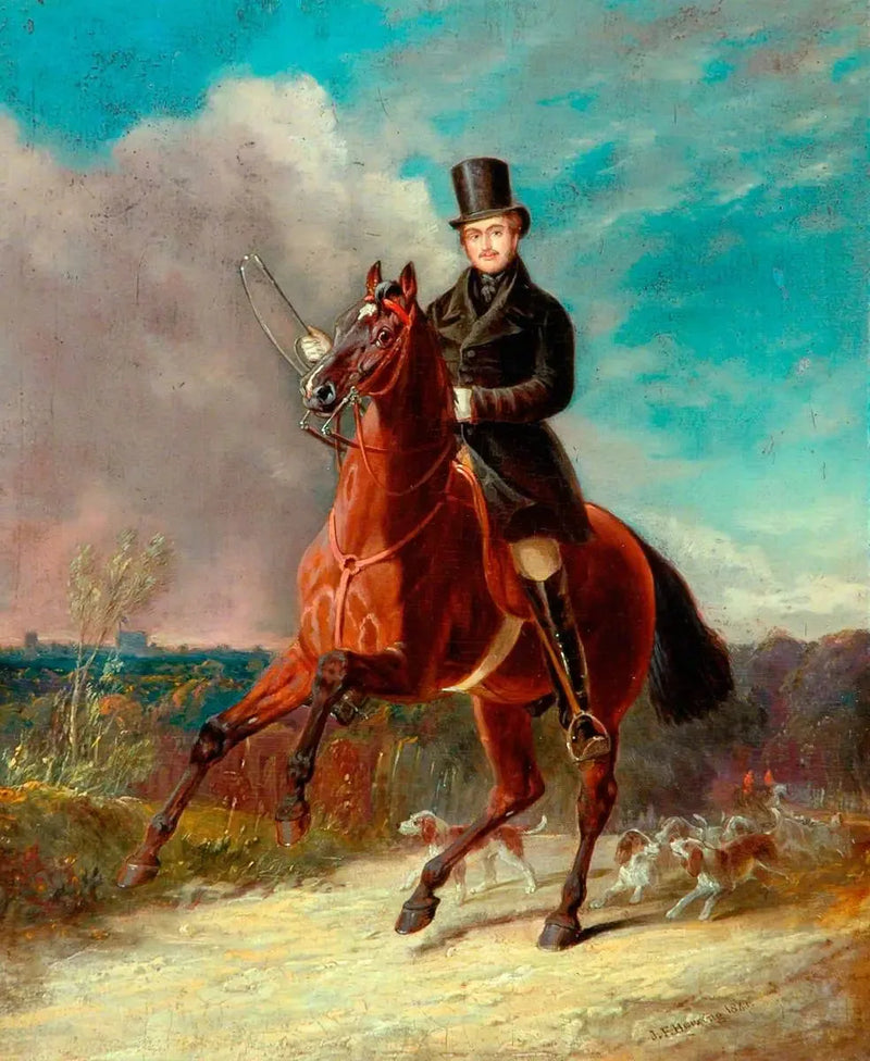 Prinsgemålen till häst - John Frederick Herring, Sr.