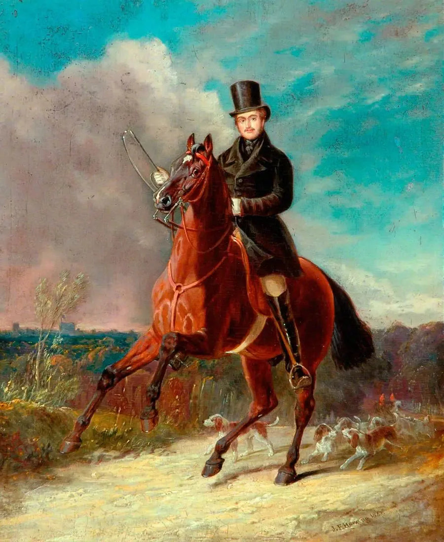 Prinsgemålen till häst - John Frederick Herring, Sr.