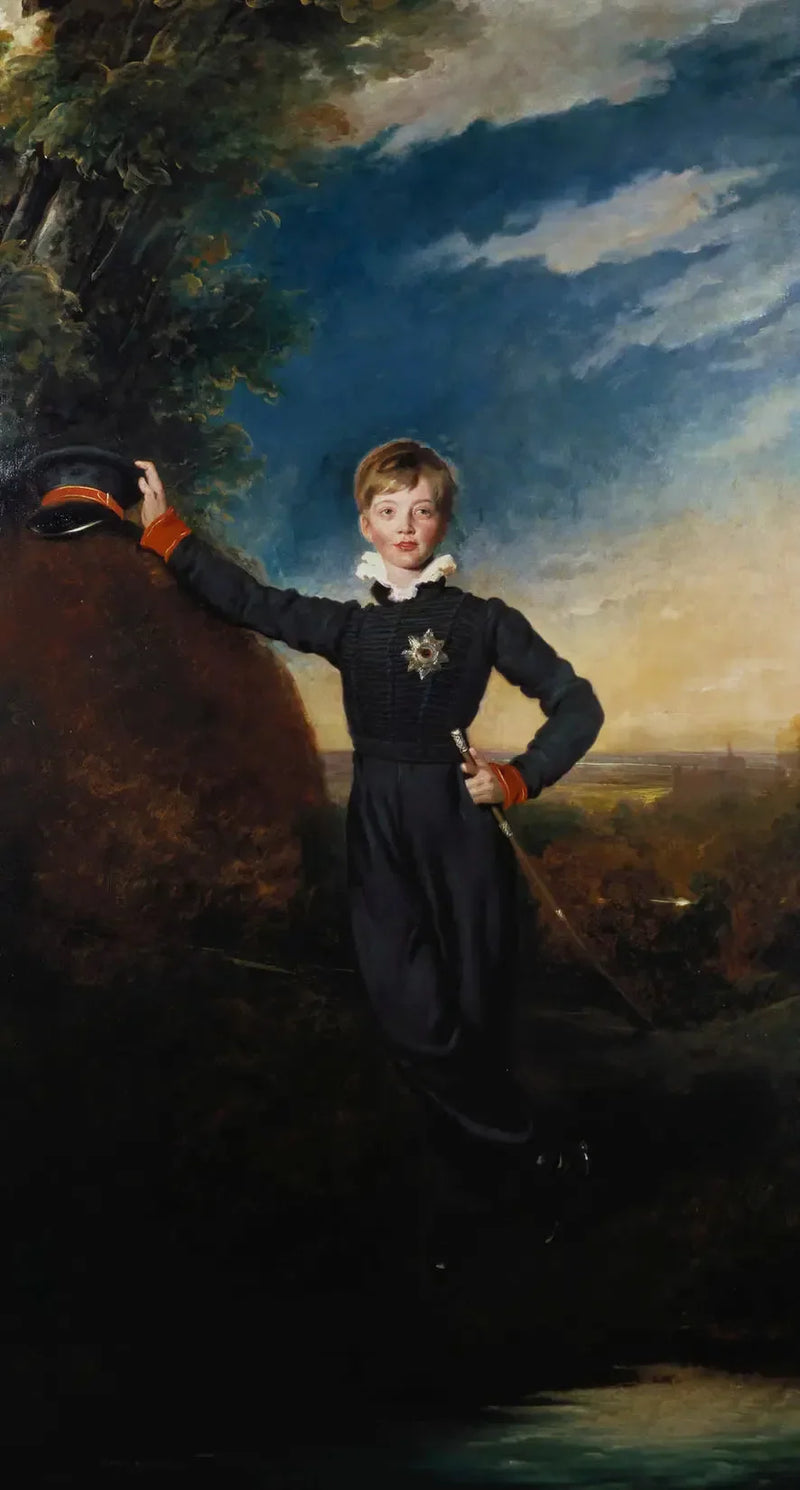 Prins George av Cumberland (1819-1878), senare George V av Hannover, när han fortfarande var barn - Thomas Lawrence