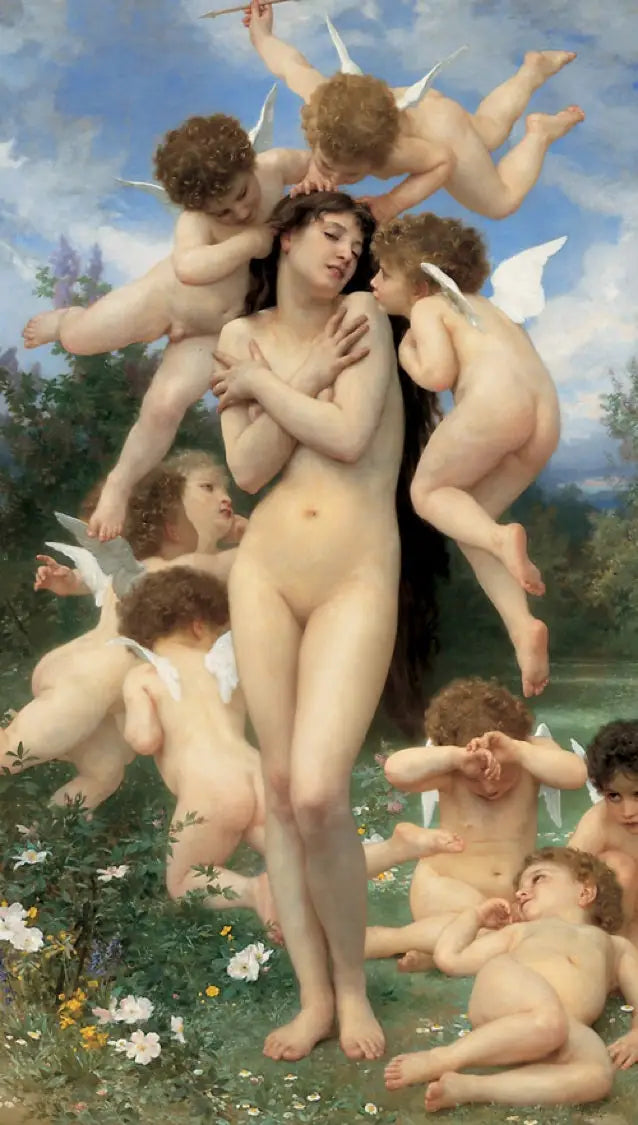 Våren - Bouguereau