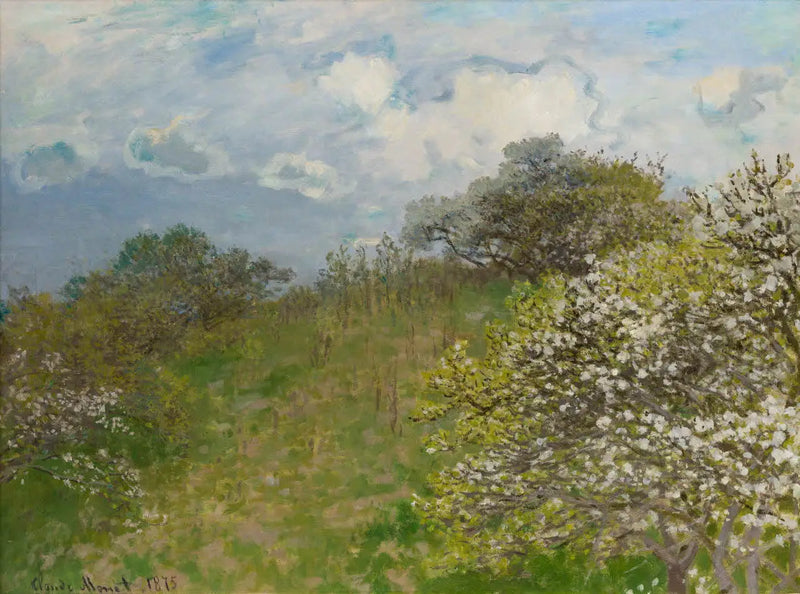 Våren - Claude Monet