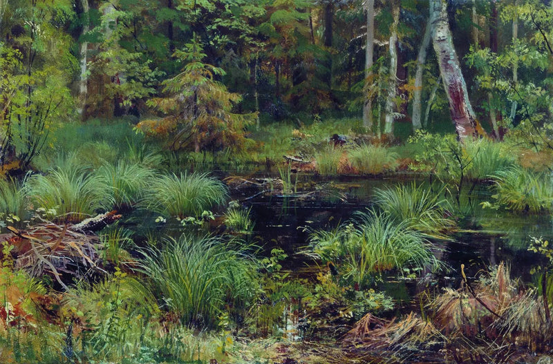 Våren i skogen - Ivan Chichkine