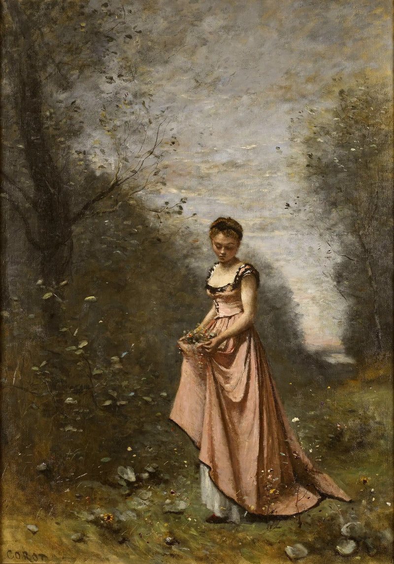 Våren av livet - Jean-Baptiste Camille Corot
