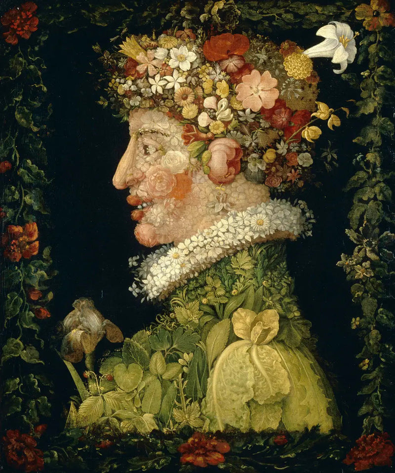 Våren - Giuseppe Arcimboldo