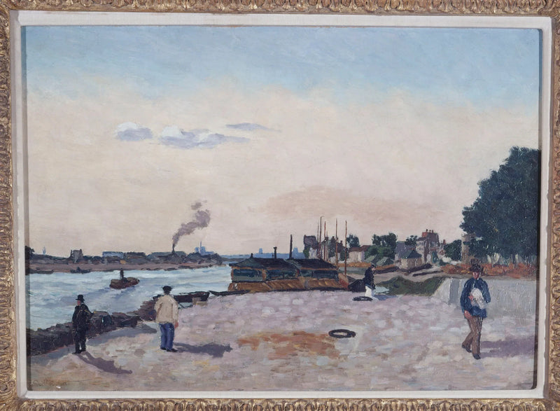 Bercy kaj, omkring 1874 - Armand Guillaumin
