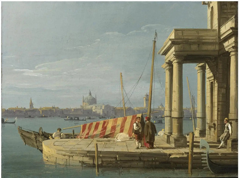 Pointe de la Douane kaj - Canaletto