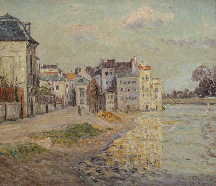 Lagny kaj i vattnet - Maxime Maufra