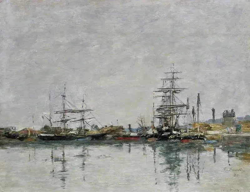 Havrekajen - Eugène Boudin