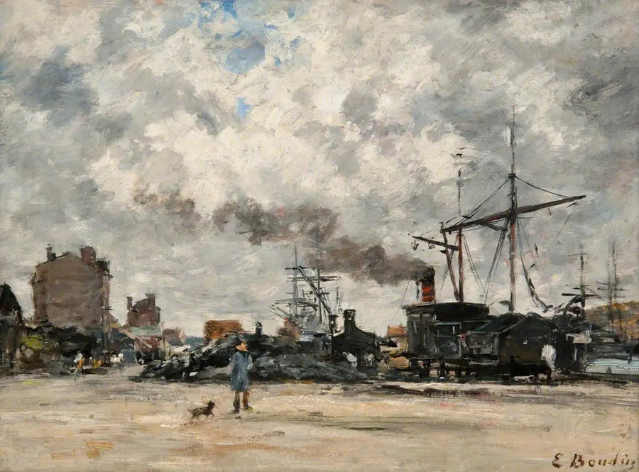 Kajen - Eugène Boudin