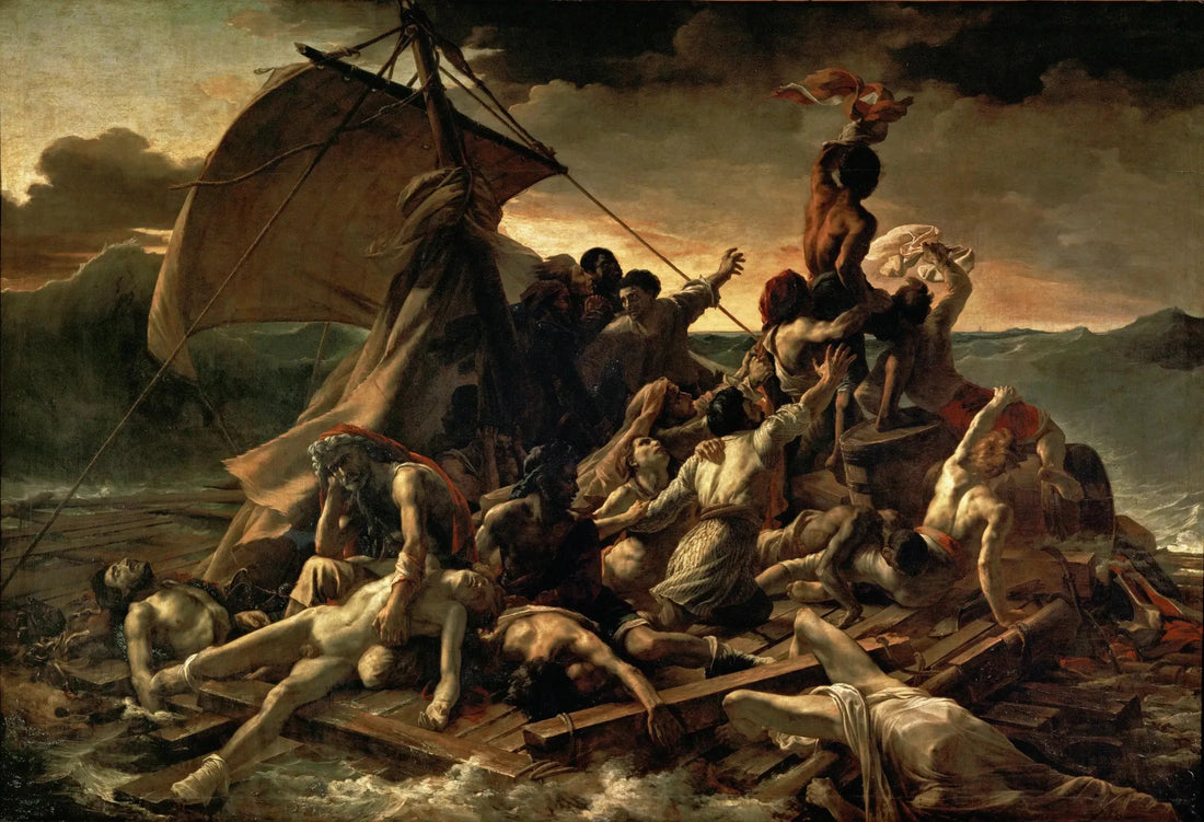 Medusas flotte - Théodore Géricault