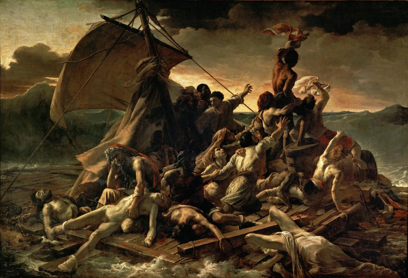 Medusas flotte - Théodore Géricault