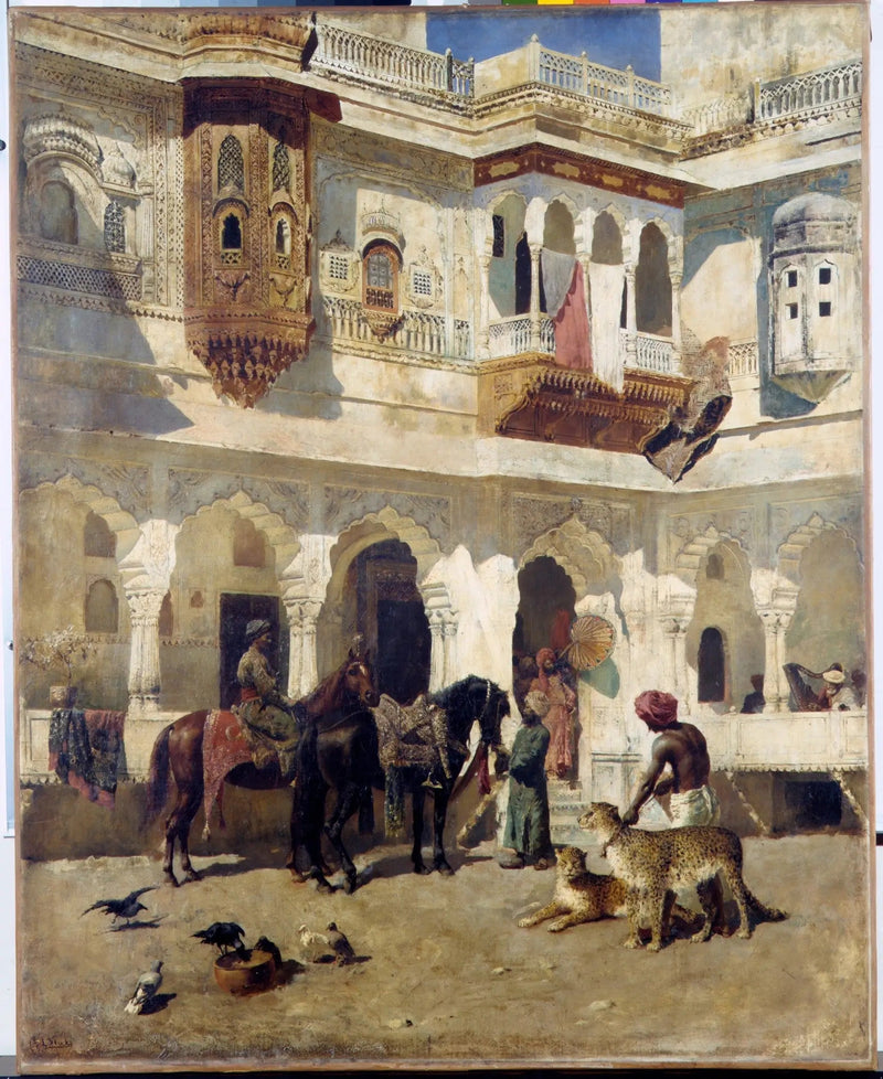 Rajah går på jakt - Edwin Lord Weeks