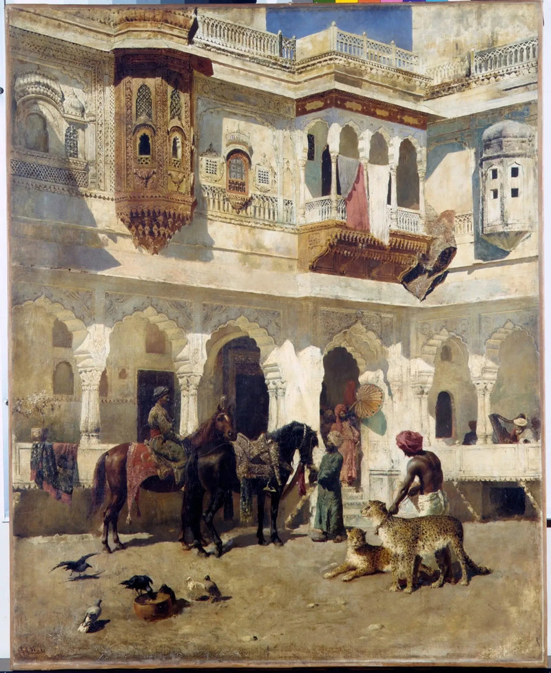 Rajah går på jakt - Edwin Lord Weeks