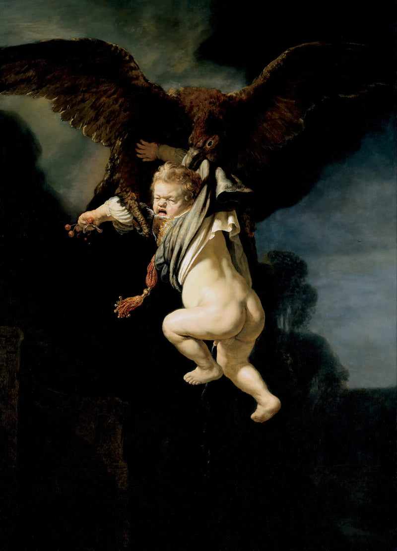 Ganymedes kidnappning - Rembrandt