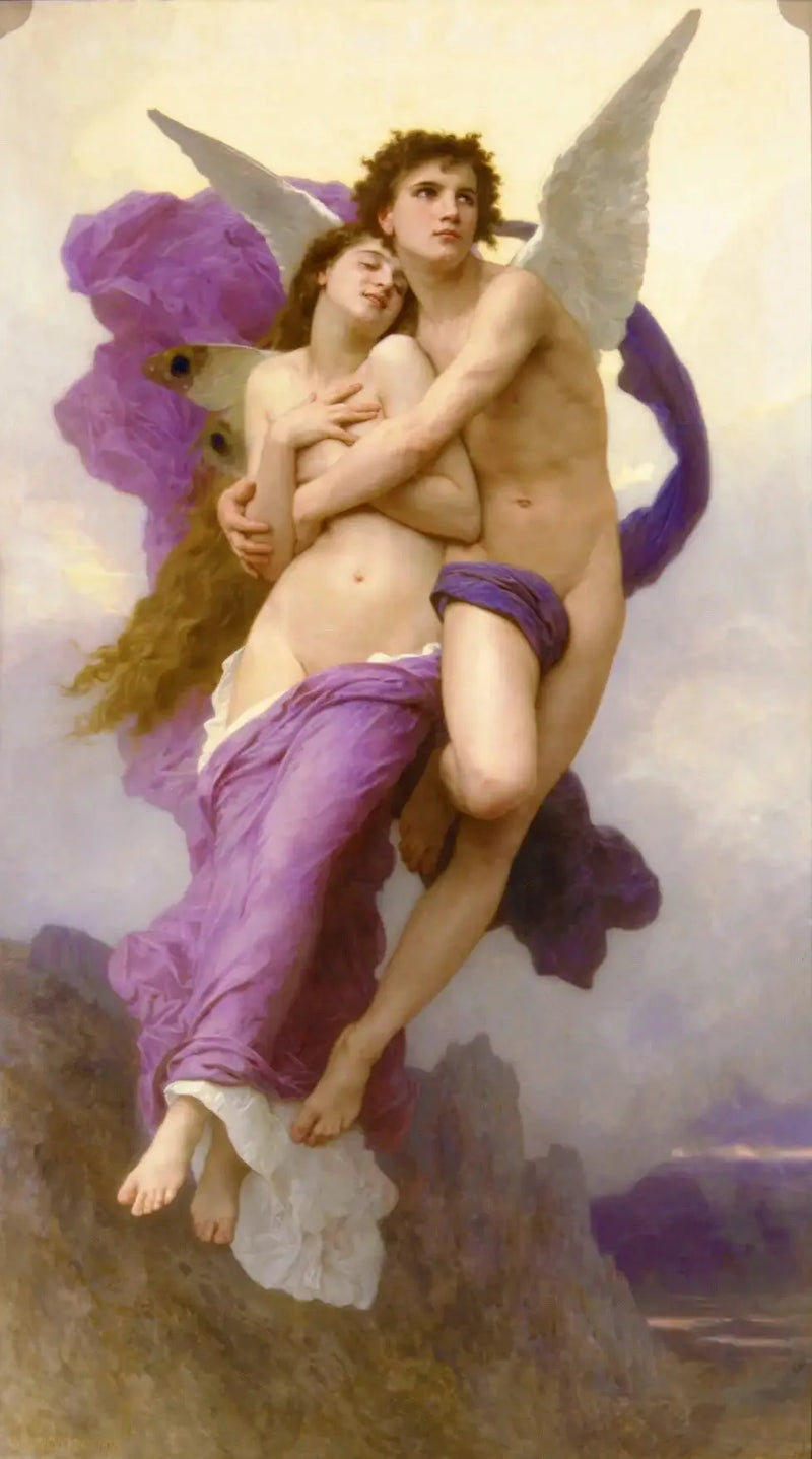 Psyches förtrollning - Bouguereau