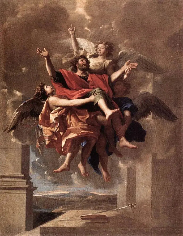 Saint Pauls förtjusning - Nicolas Poussin