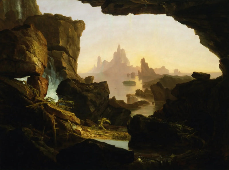 Floden av flodens flod - Thomas Cole