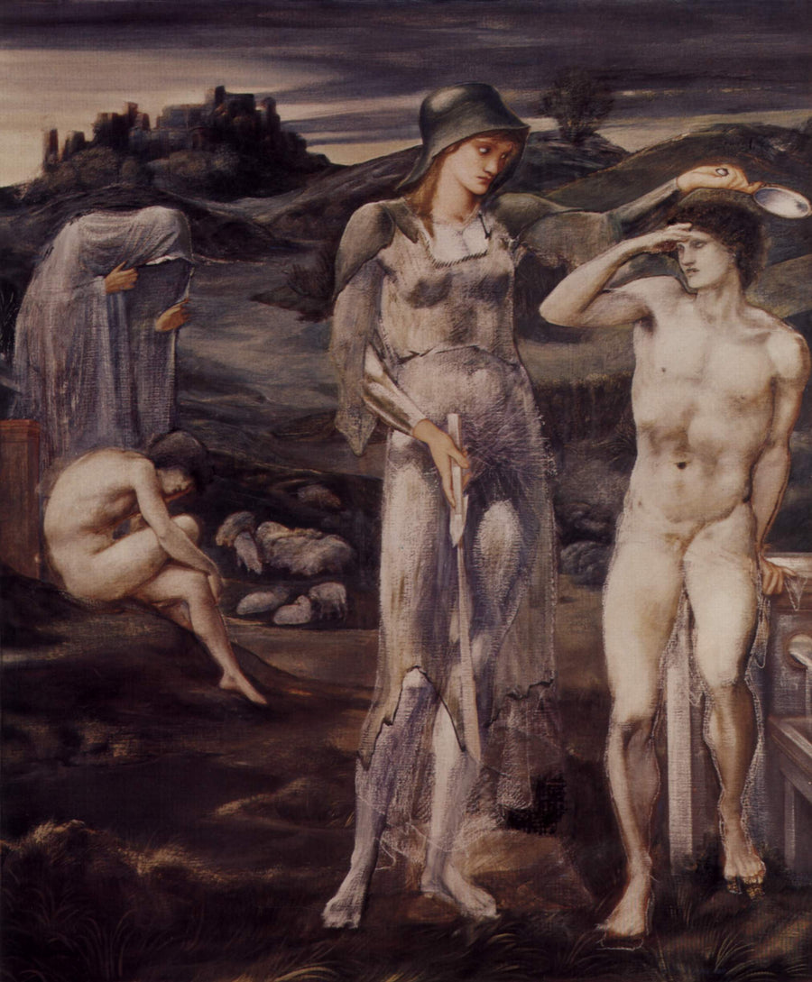 Perséides möte - Edward Burne-Jones