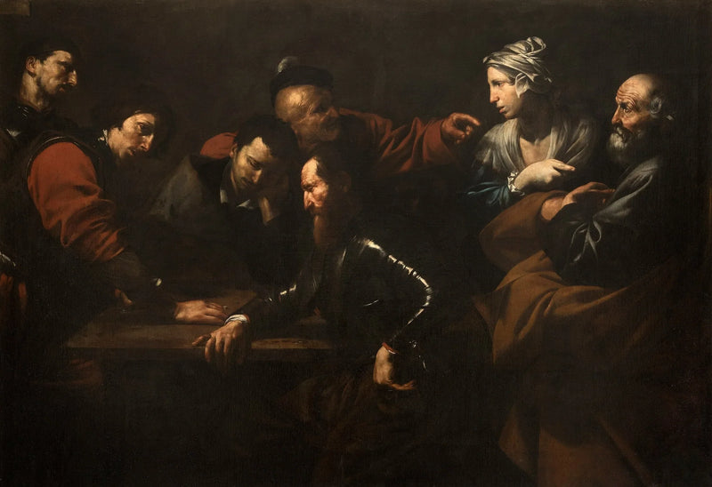 Saint Peters förnekelse - Jusepe de Ribera