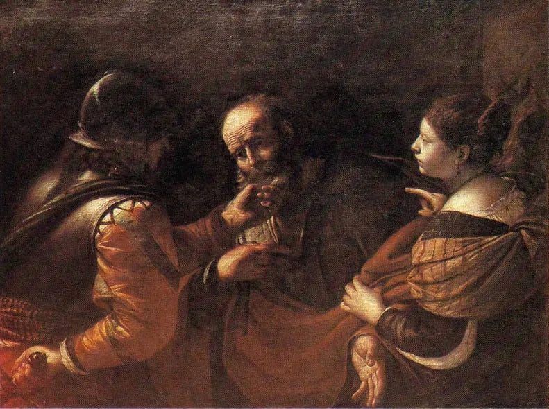 Saint Pierre förnekelse - Mattia Preti