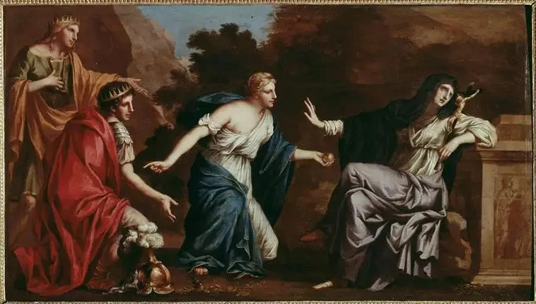Louise de la Vallières avstående - Jean Nocret