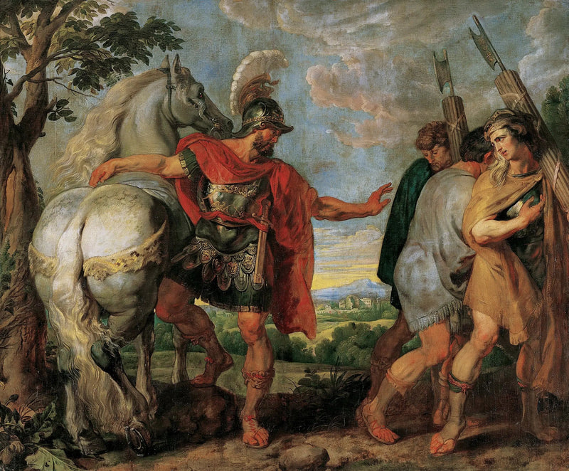 Liktornas återvändande - Peter Paul Rubens