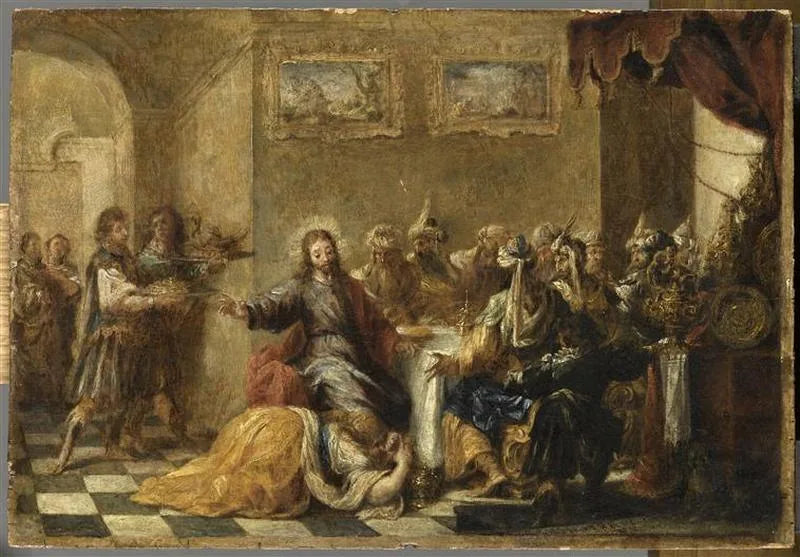 Måltiden hos Simon - Juan de Valdés Leal