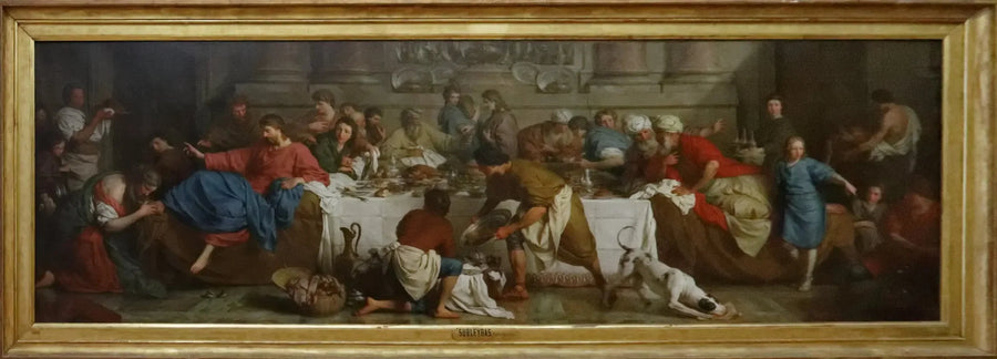Måltiden hos Simon - Pierre Subleyras