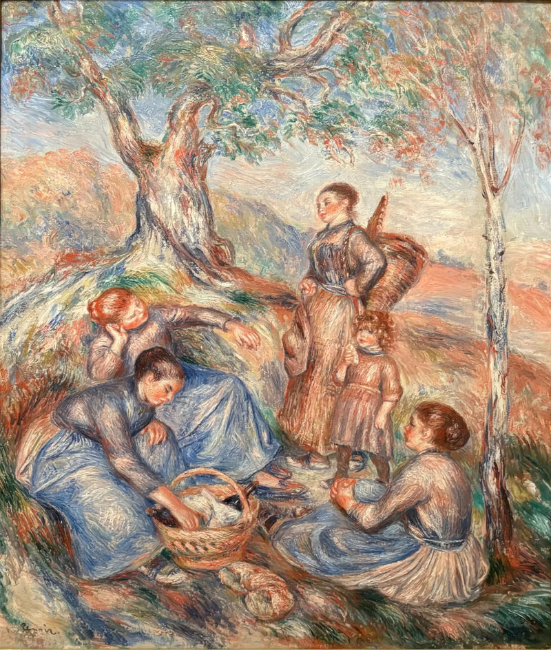 Skördefestens måltid - Pierre-Auguste Renoir