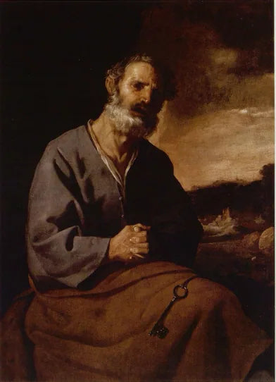 Ånger av Sankt Petrus - Francisco de Zurbarán