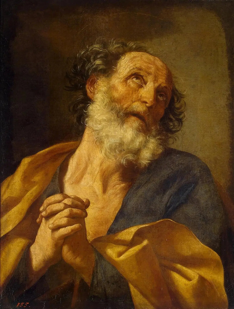 Ånger av Sankt Petrus - Guido Reni