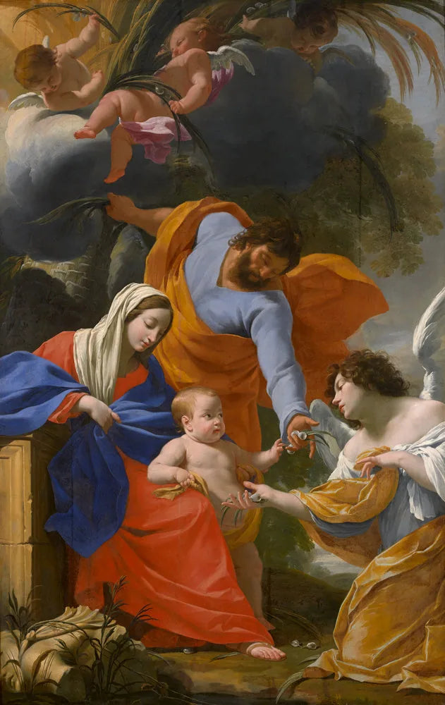 Sankt familjens viloplats - Simon Vouet