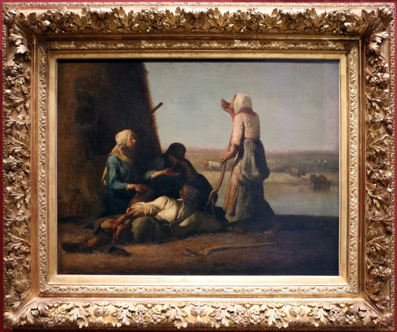 Fädernas vila - Jean-François Millet