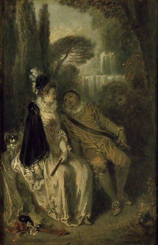 Den Graciösa Vila - Antoine Watteau