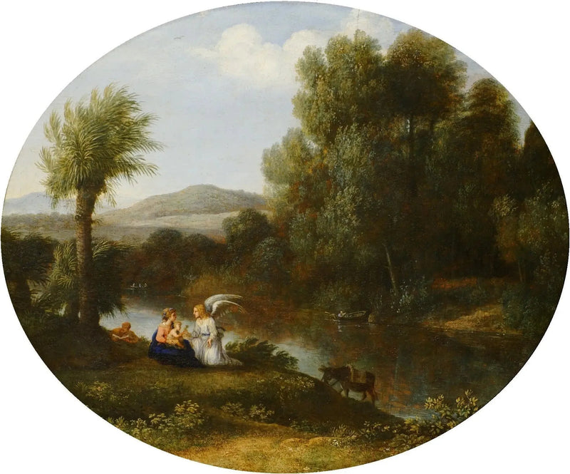 Vilan under flykten till Egypten - Claude Lorrain