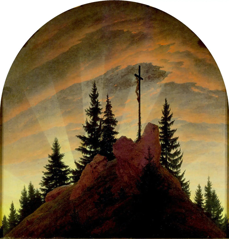 Tetschenaltaret - Caspar David Friedrich