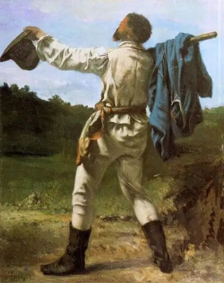 Hemkomsten - Gustave Courbet