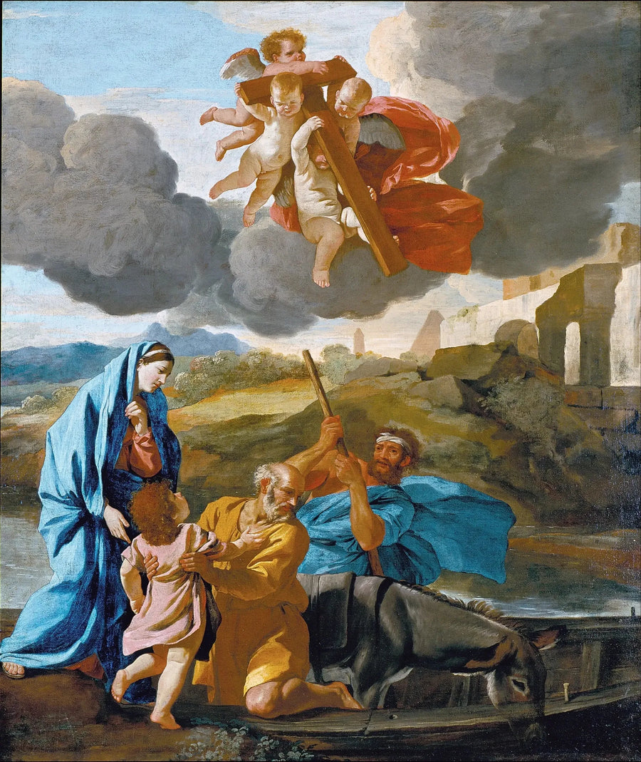 Egyptens återkomst - Nicolas Poussin