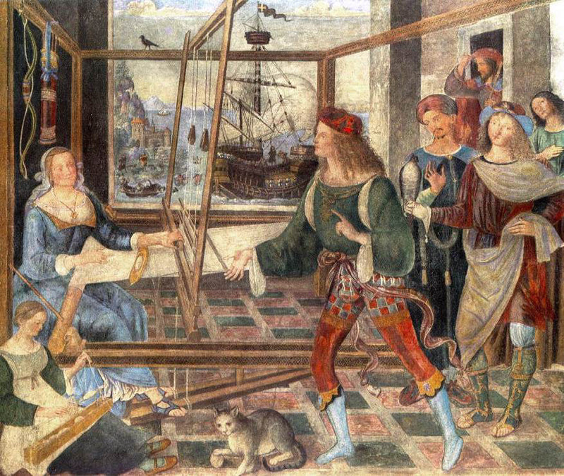 Ulysses återkomst - Pinturicchio