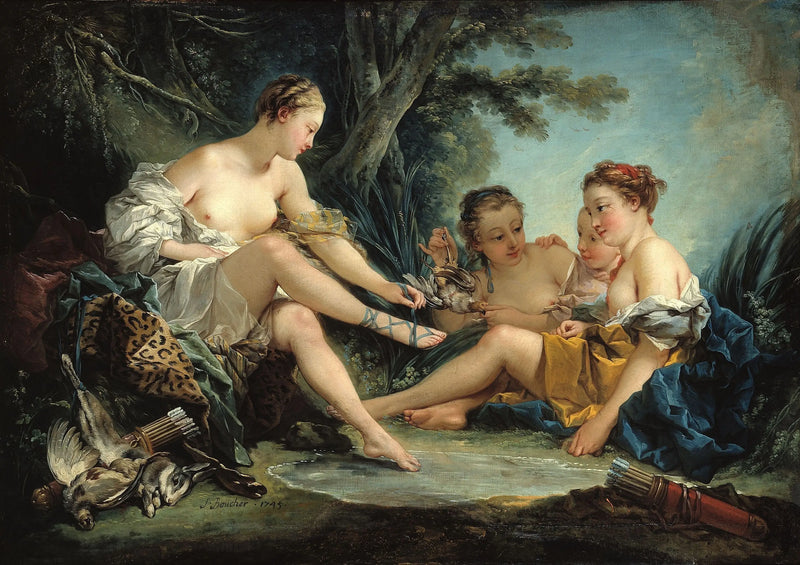 Dianas jägare återkomst - François Boucher