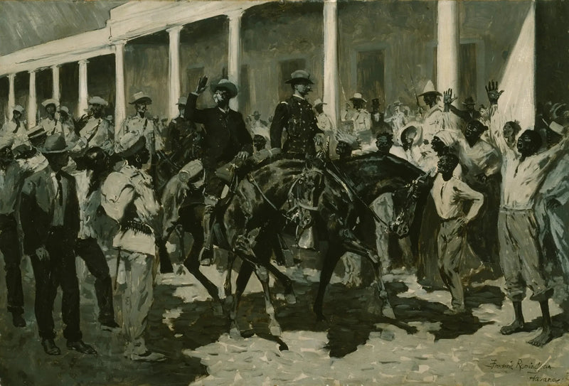 Gomezes återkomst till Havanna - Frederic Remington