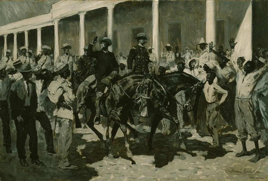 Gomezes återkomst till Havanna - Frederic Remington