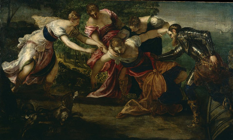 Pompeius återkomst efter slaget vid Pharsalus - Jacopo Tintoretto