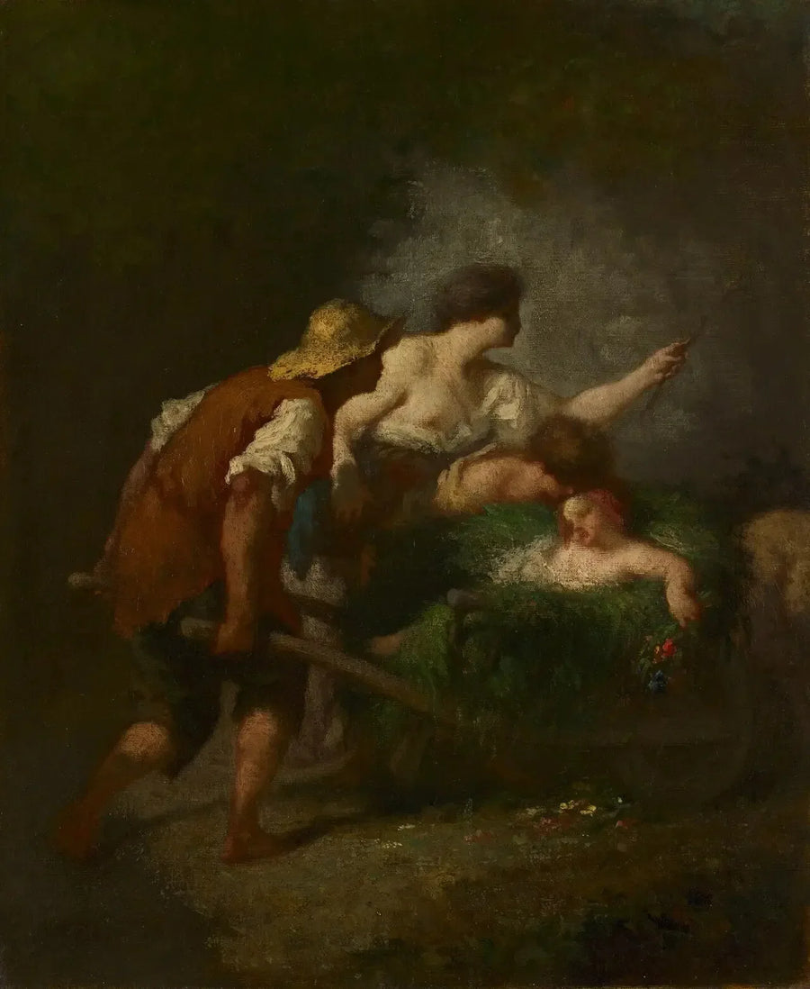 Fältens återkomst - Jean-François Millet