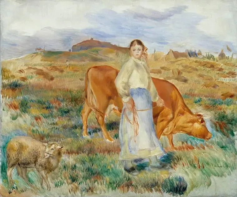 Återkomsten av fälten - Pierre-Auguste Renoir