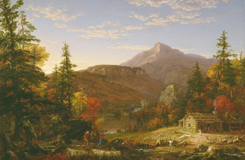 Jägarnas återkomst - Thomas Cole
