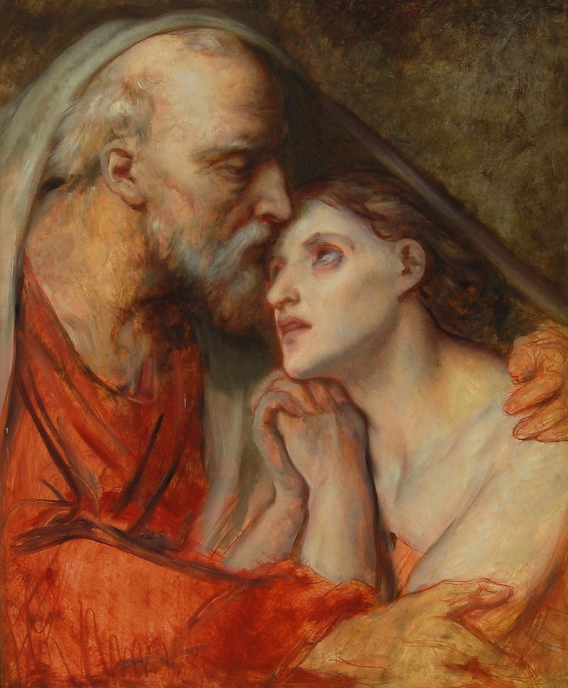 Den barmhärtige sonens återkomst - Ary Scheffer